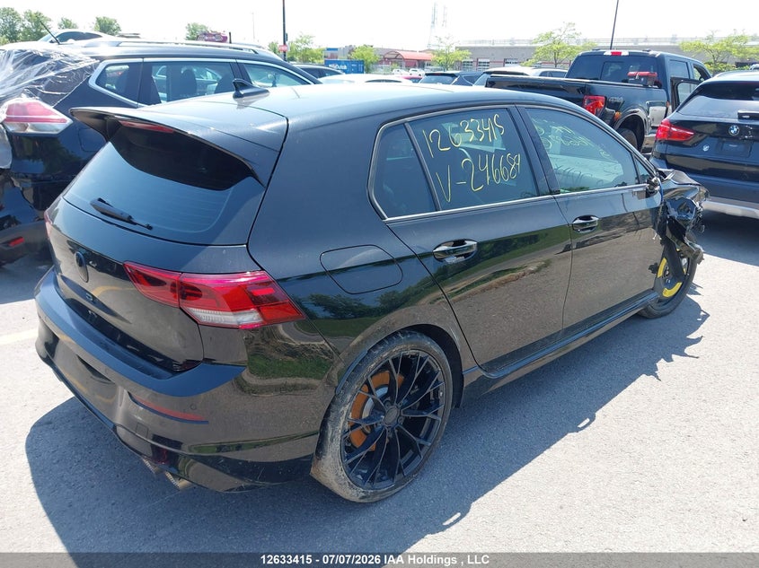2025 VOLKSWAGEN GOLF R HATCHBACK 2.0L I-4 DI, DOHC, VVT, TURBO, 328HP