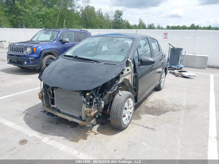 2016 Toyota Yaris, Front, IAAI, VIN VNKKTUD31GA065995 — photo 2