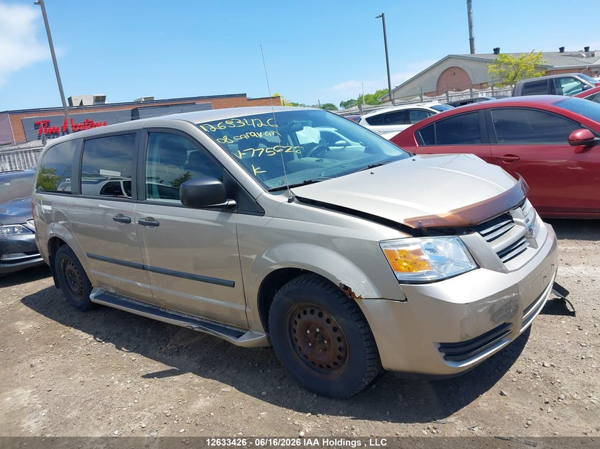 2008 DODGE CARAVAN VAN 3.3L V-6 175HP