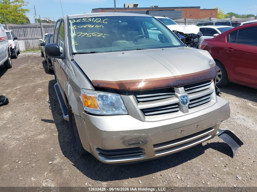 2008 DODGE CARAVAN VAN 3.3L V-6 175HP