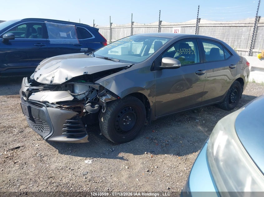 2017 Toyota Corolla, Front, IAAI, VIN 2T1BURHE6HC760016 — photo 2