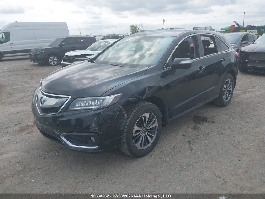 2018 Acura Rdx Advance, Вандализм, IAAI, VIN 5J8TB4H74JL803931 — фото 2