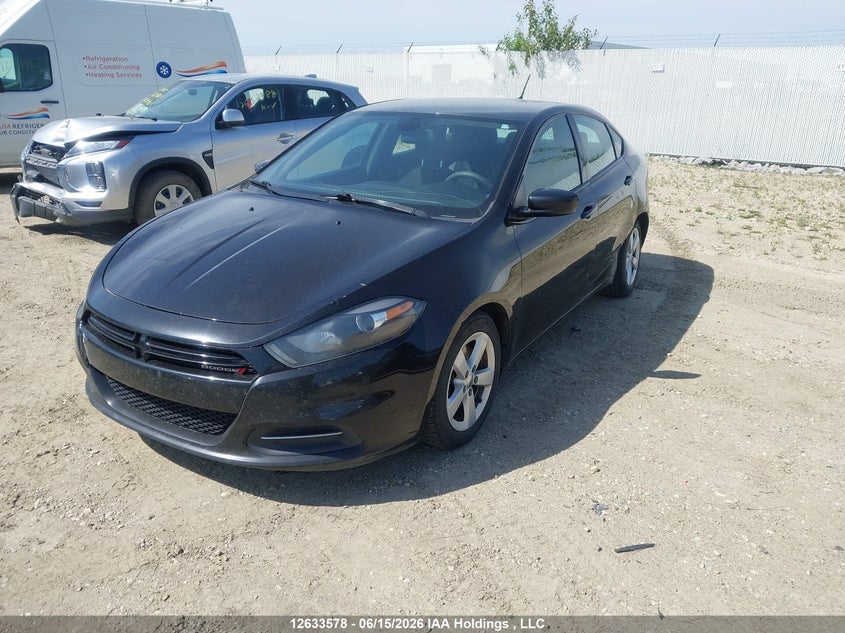 Vin: 1c3cdfbb6gd551186, lot: 3033950, dodge dart sxt 20162