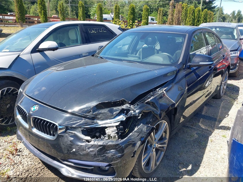 Vin: wba8e3g53gnu03200, lot: 3034127, bmw 328 xi sulev 20162