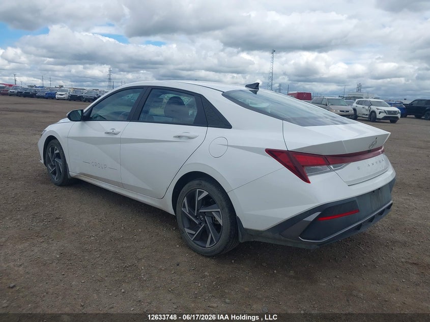 Vin: kmhlm4dg7ru774361, lot: 3034134, hyundai elantra sel 20243