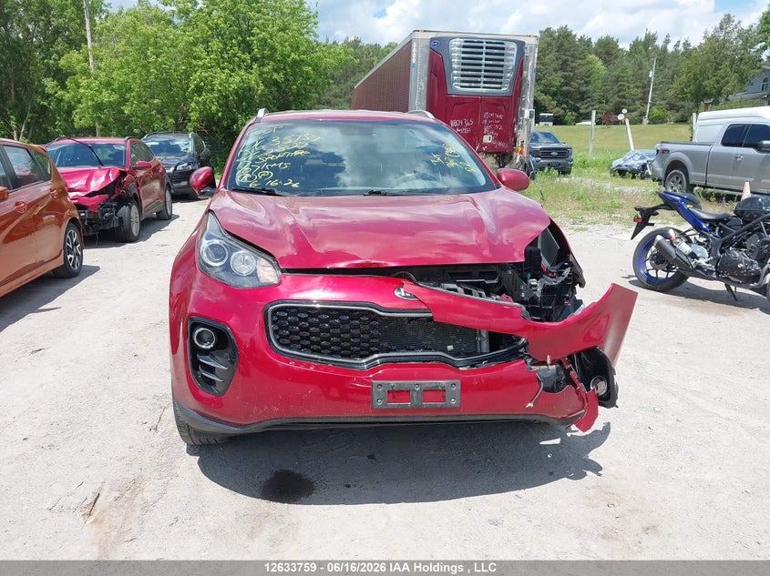 2017 KIA SPORTAGE SPORT UTILITY VEHICLE 2.4L I-4 DI, DOHC, VVT, 181HP