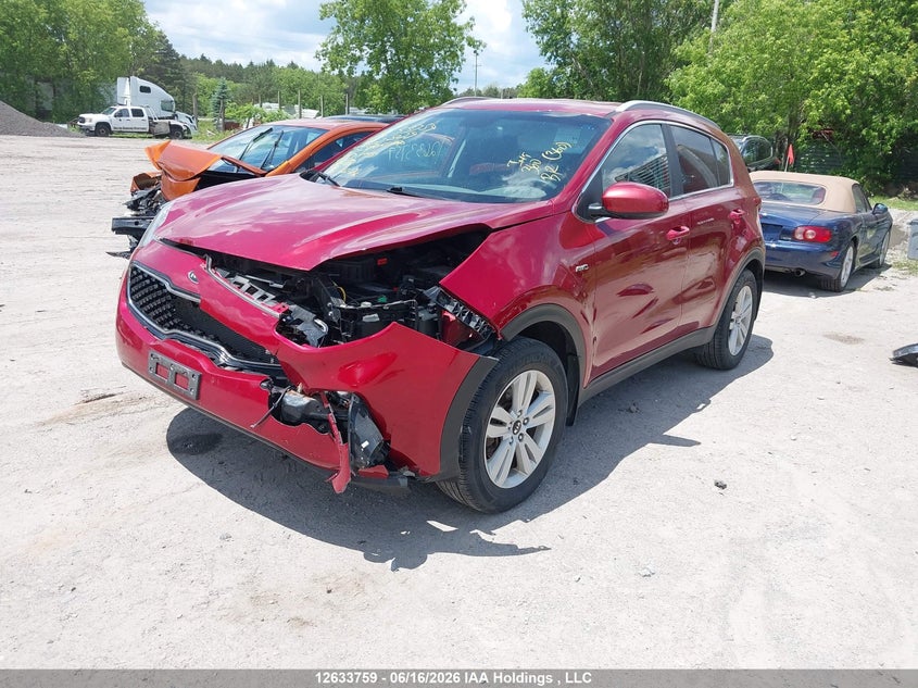2017 KIA SPORTAGE SPORT UTILITY VEHICLE 2.4L I-4 DI, DOHC, VVT, 181HP