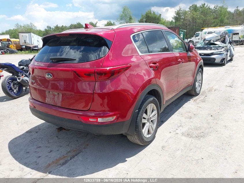 2017 KIA SPORTAGE SPORT UTILITY VEHICLE 2.4L I-4 DI, DOHC, VVT, 181HP