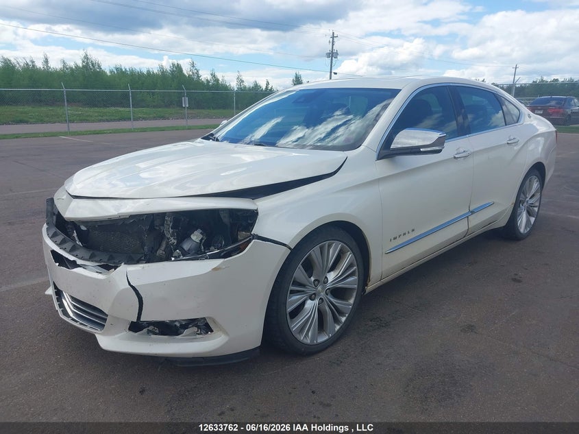 2014 Chevrolet Impala, Front, IAAI, VIN 2G1155S30E9260317 — photo 2