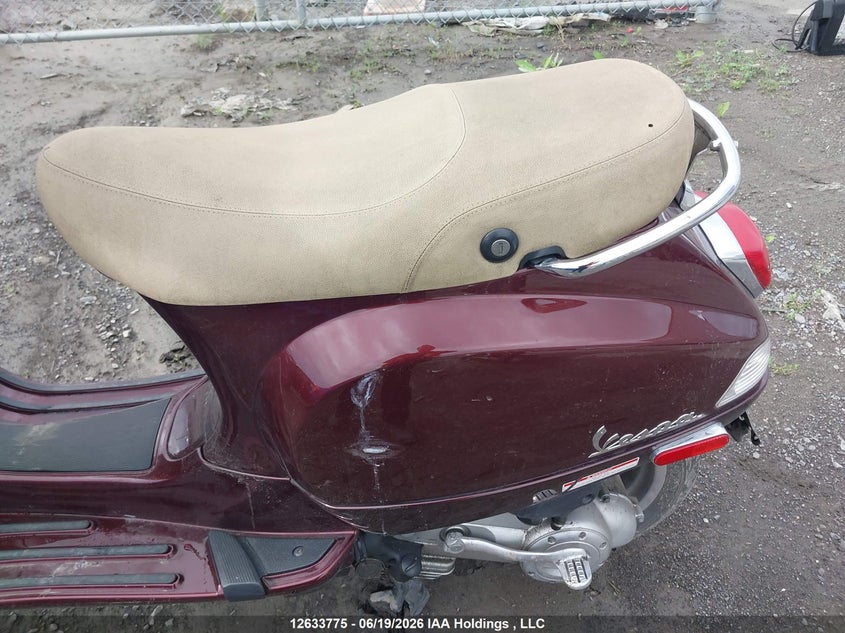 2012 VESPA LX BIKE 1
