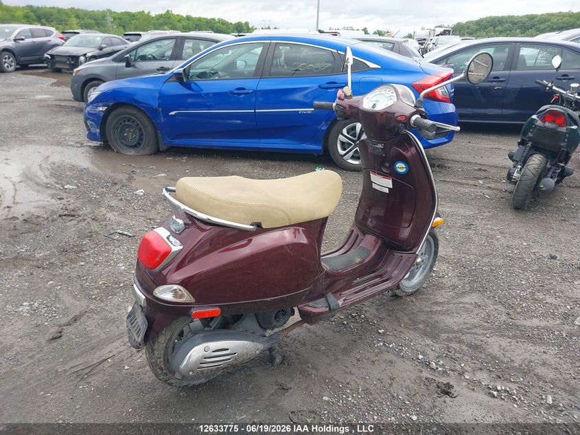 2012 VESPA LX BIKE 1