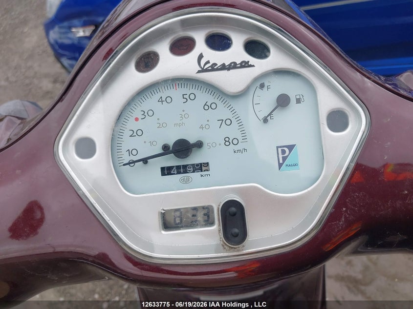2012 VESPA LX BIKE 1
