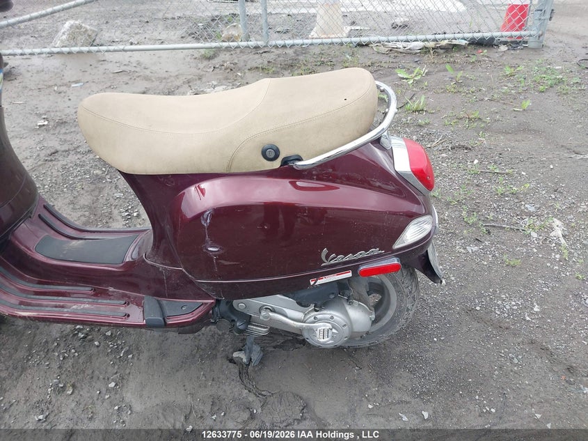 2012 VESPA LX BIKE 1