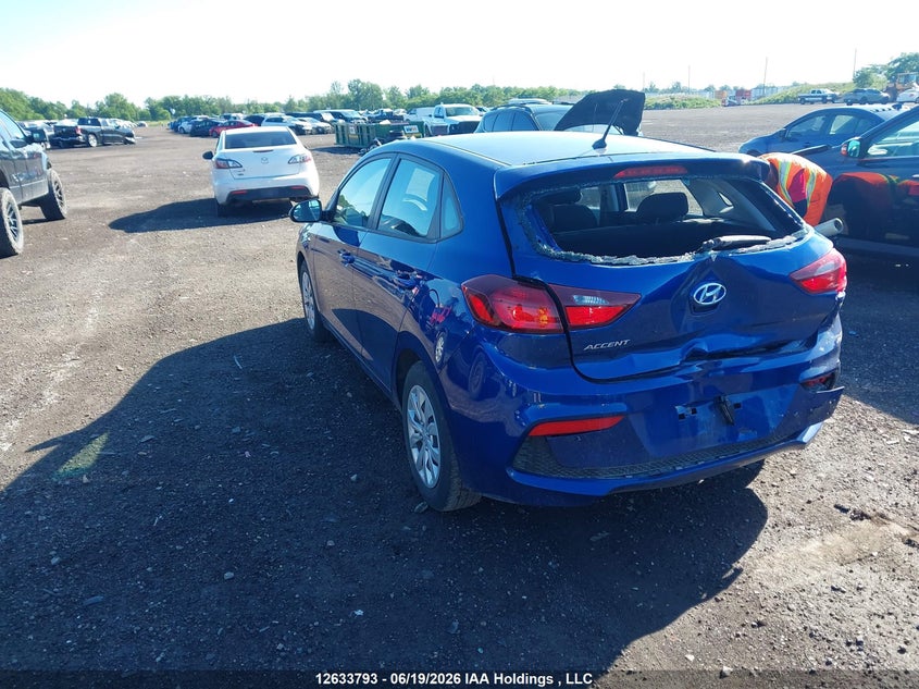 Vin: 3kpc25a36ke080332, lot: 3034179, hyundai accent essential 20193