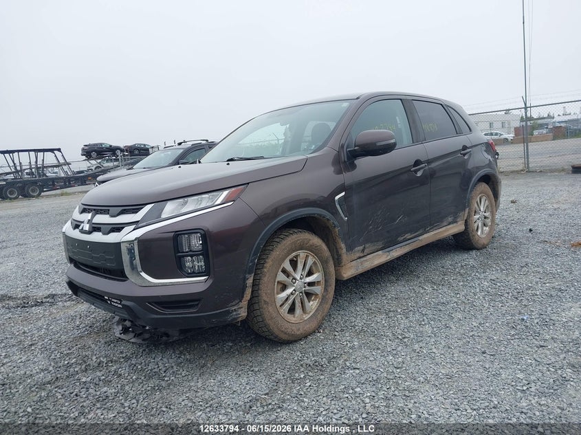 2021 Mitsubishi Rvr Gt/Le/Se/Sel, Front, IAAI, VIN JA4AJVAW2MU605504 — photo 2