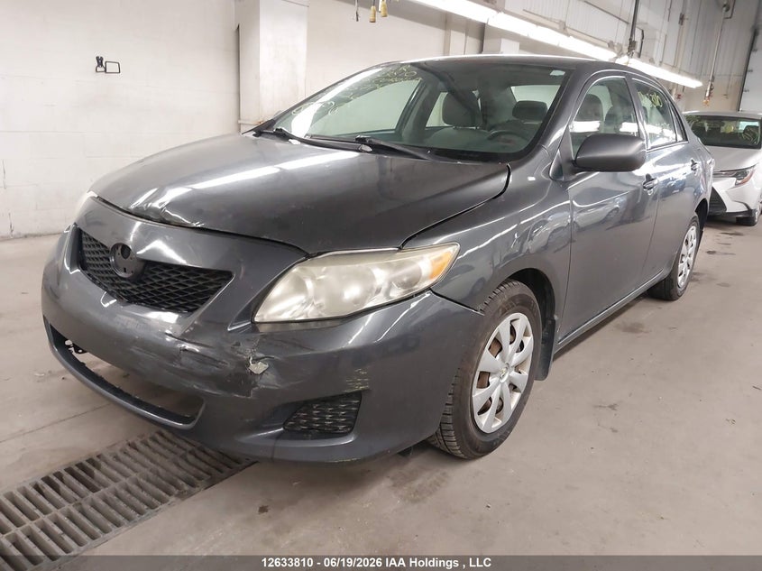 2009 Toyota Corolla, Front, IAAI, VIN 2T1BU40E59C155775 — photo 2