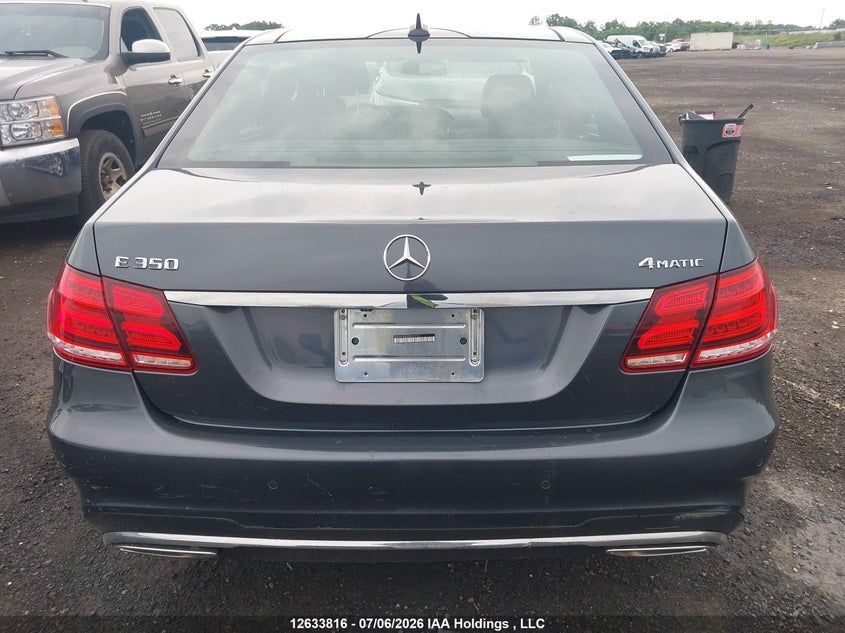 2014 MERCEDES-BENZ E-KLASSE SEDAN 3.5L V-6 DI, DOHC, VVT, 302HP