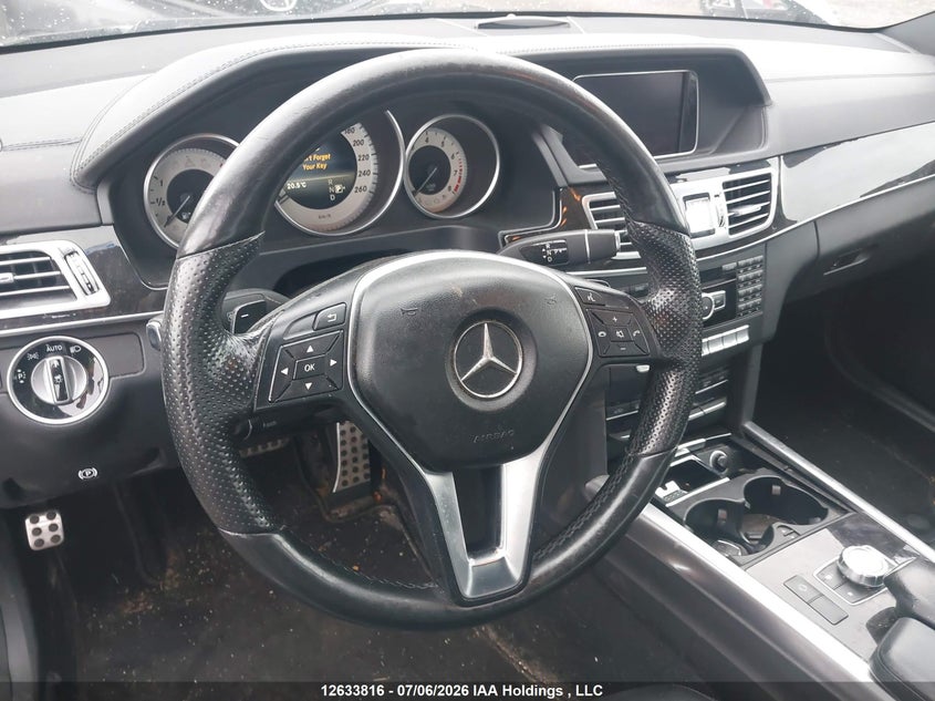 2014 MERCEDES-BENZ E-KLASSE SEDAN 3.5L V-6 DI, DOHC, VVT, 302HP