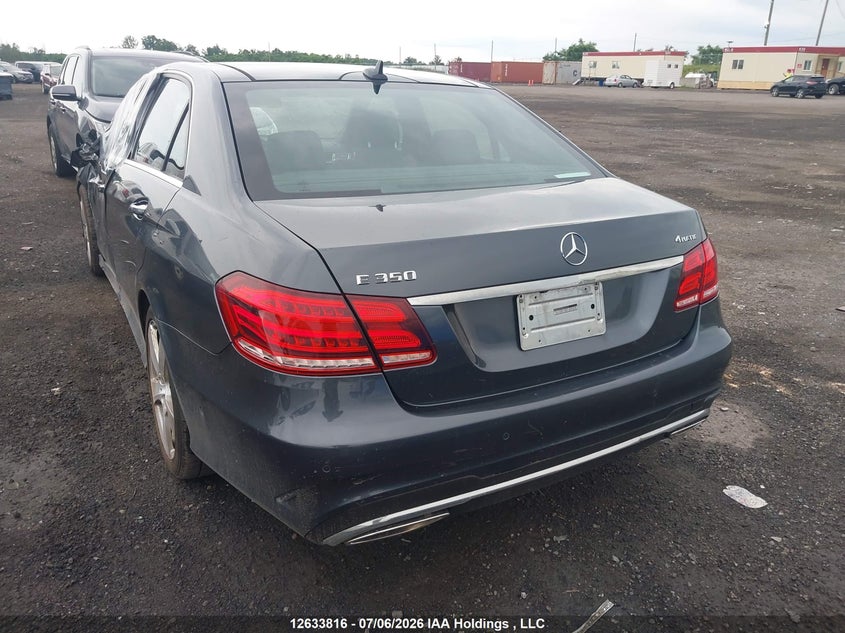 2014 MERCEDES-BENZ E-KLASSE SEDAN 3.5L V-6 DI, DOHC, VVT, 302HP