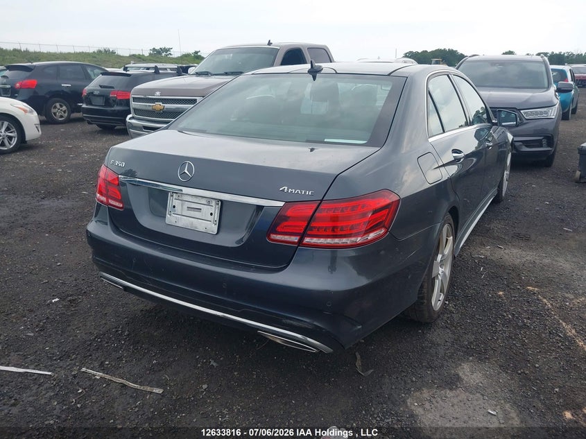 2014 MERCEDES-BENZ E-KLASSE SEDAN 3.5L V-6 DI, DOHC, VVT, 302HP