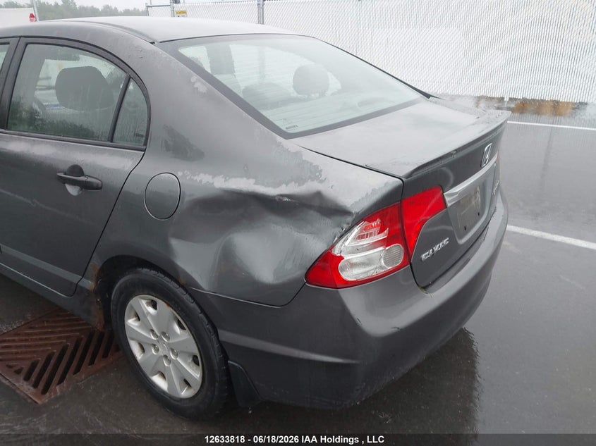 2009 HONDA CIVIC SEDAN 1.8L I4 FI SOHC 16V NF4