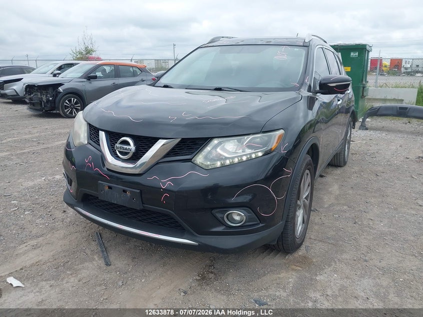 2014 Nissan Rogue, Удар ззаду, IAAI, VIN 5N1AT2MV0EC861614 — фото 2