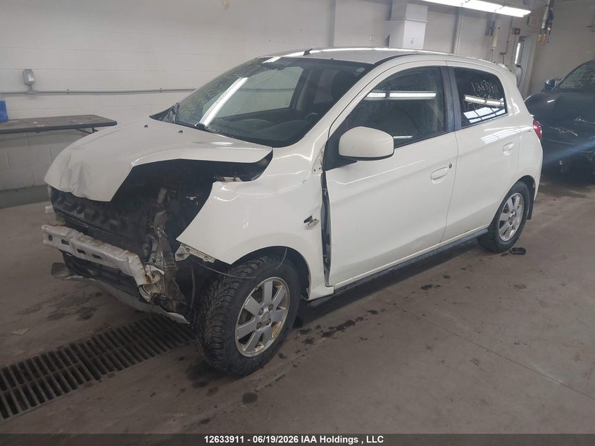 2014 Mitsubishi Mirage, Удар спереду, IAAI, VIN ML32A4HJ1EH020490 — фото 2