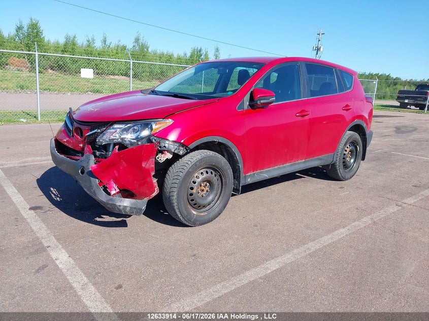 2015 Toyota RAV 4, Удар спереди, IAAI, VIN 2T3BFREV7FW353615 — фото 2