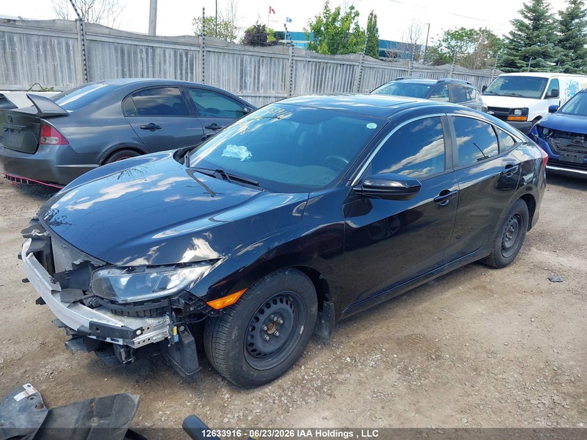 2021 Honda Civic, Front, IAAI, VIN 2HGFC2F72MH010856 — photo 2