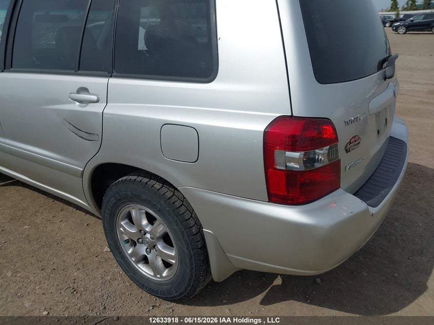 2006 Toyota Highlander Limited VIN: JTEHP21A360158130 Lot: 12633918