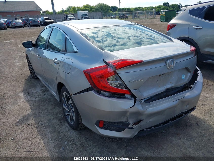 Vin: 2hgfc2f70gh002503, lot: 3034362, honda civic ex 20163
