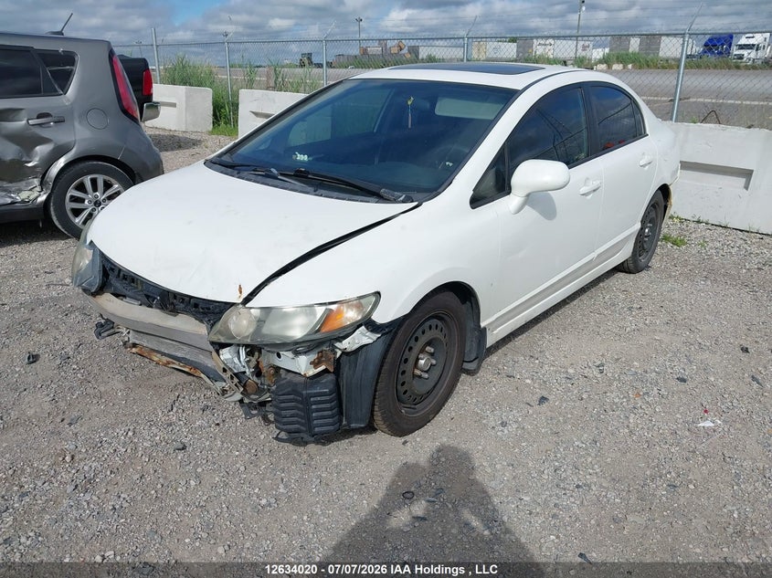 2010 Honda Civic, Front, IAAI, VIN 2HGFA1F61AH027229 — photo 2