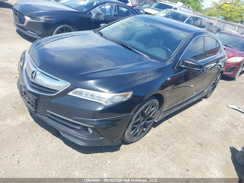 Vin: 19uub3f54ha800100, lot: 3034454, acura tlx tech 20172