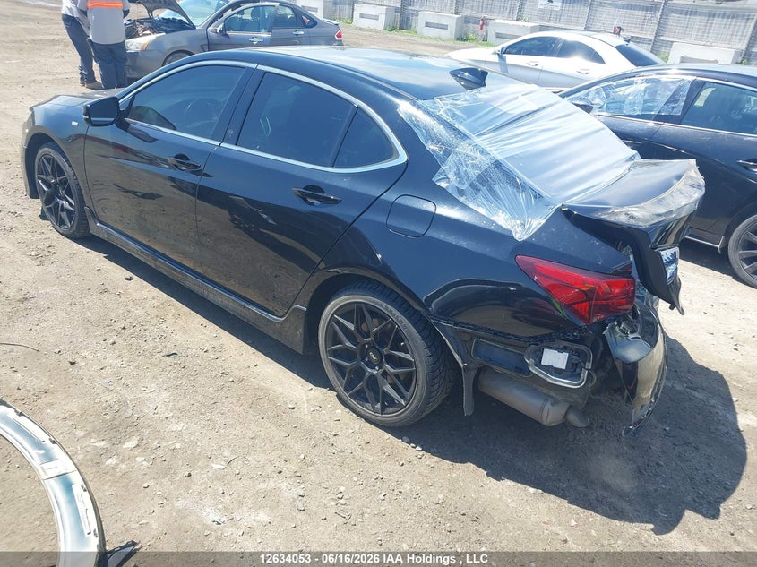Vin: 19uub3f54ha800100, lot: 3034454, acura tlx tech 20173