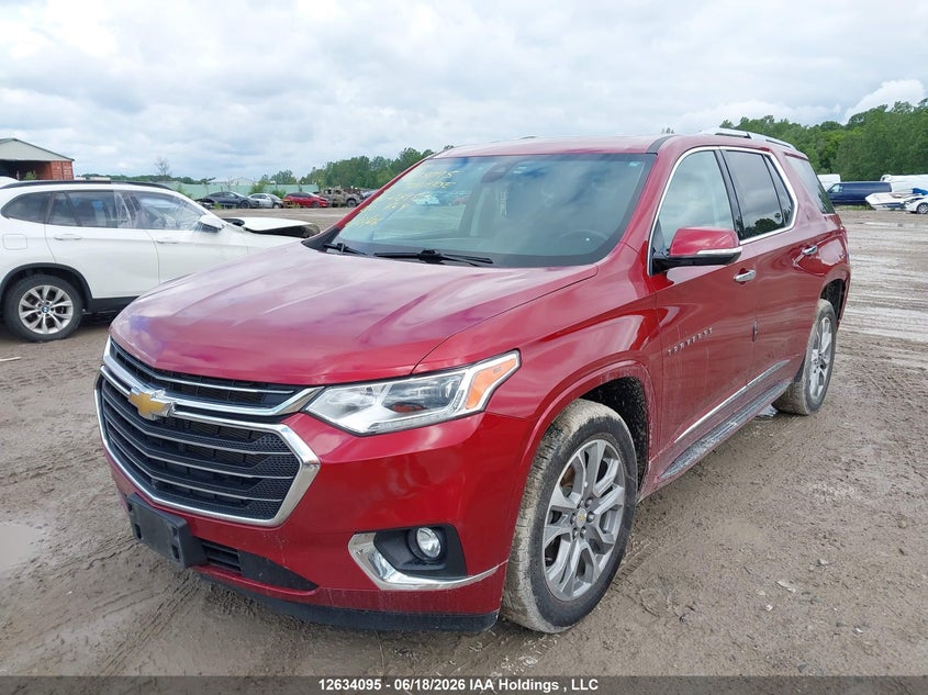 2020 Chevrolet Traverse Premier, Удар сзади, IAAI, VIN 1GNEVKKW9LJ218951 — фото 2