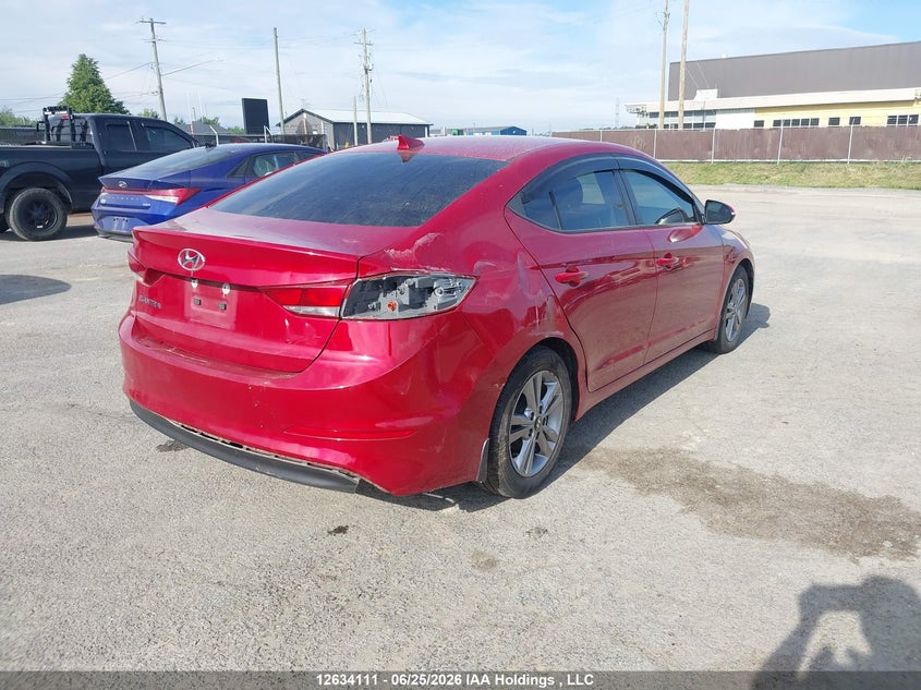 Vin: kmhd84lf1ju494196, lot: 3034515, hyundai elantra gl 20184