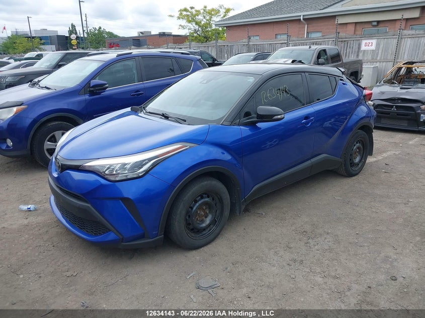 2021 Toyota C-Hr Xle/Le/Night Shade/Limited VIN: JTNKHMBX7M1114009 Lot: 12634143