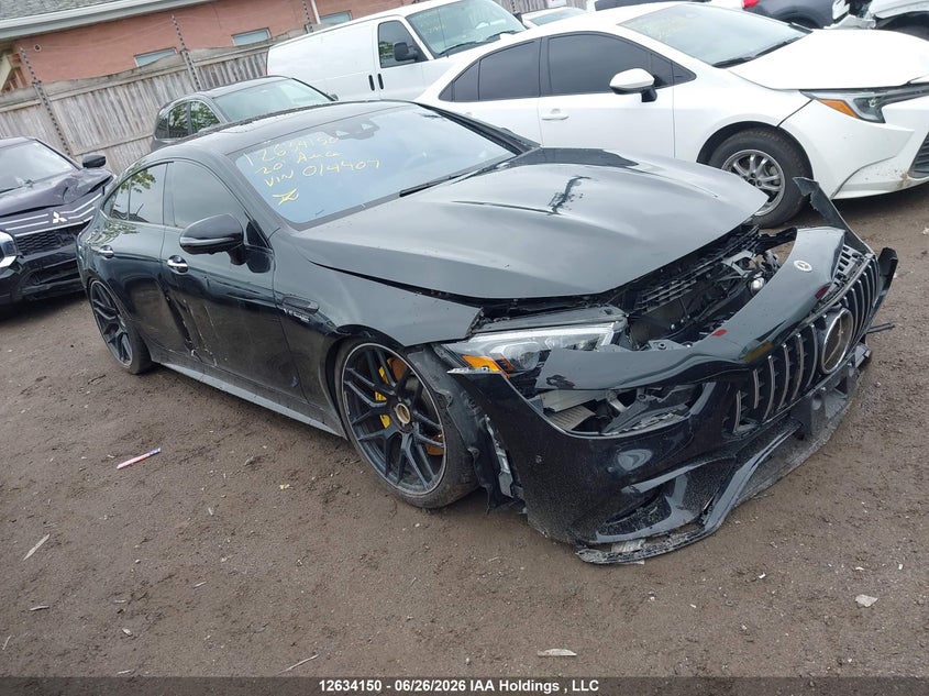 2020 Mercedes-Benz Amg Gt 63 Coupe S, Front, IAAI, VIN WDD7X8KB5LA014407