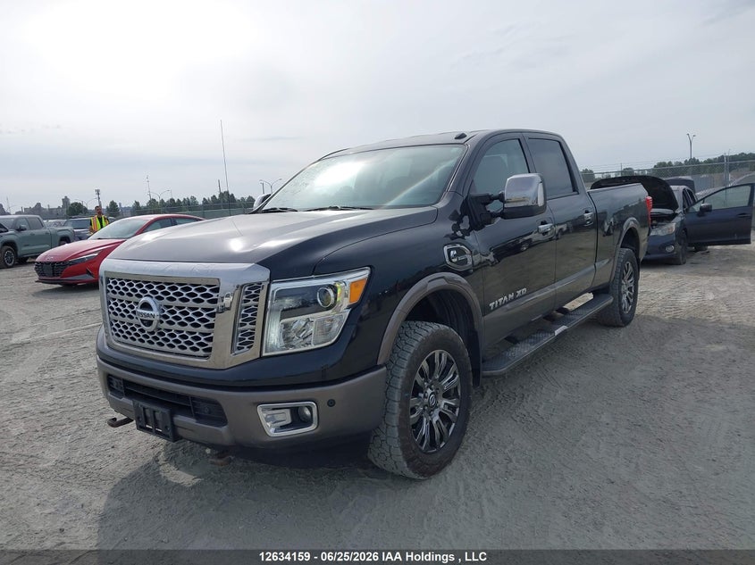 2016 Nissan Titan, Удар ззаду, IAAI, VIN 1N6BA1F44GN513770 — фото 2
