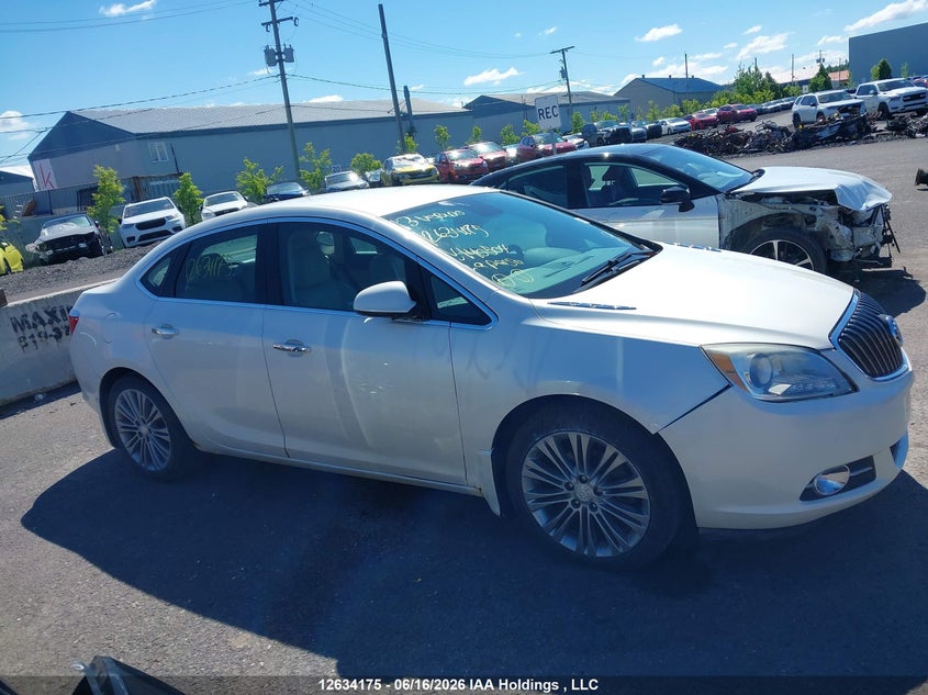 2013 BUICK VERANO SEDAN 2.4L I-4 DI, DOHC, VVT, 180HP