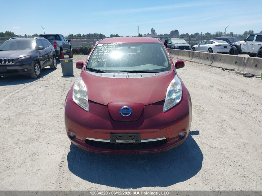 2011 Nissan Leaf Sv/Sl VIN: JN1AZ0CP3BT008181 Lot: 12634220