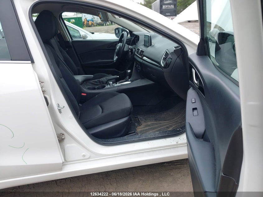 2015 MAZDA 3 SEDAN 2.0L I-4 DI, DOHC, VVT, 155HP