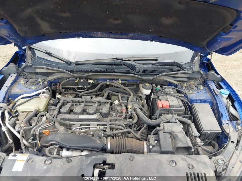 2017 HONDA CIVIC HATCHBACK 1.5L I-4 DI, DOHC, VVT, TURBO, 180HP