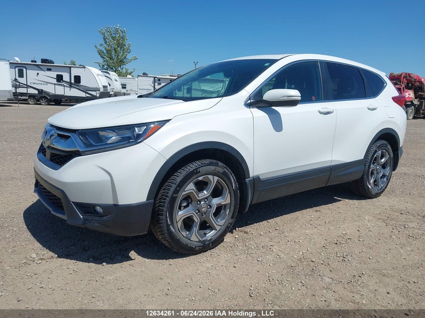 2019 Honda CR-V, Удар спереду, IAAI, VIN 2HKRW2H86KH106017 — фото 2