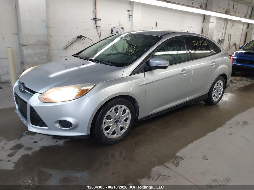 2013 Ford Focus, Благотворительность, IAAI, VIN 1FADP3F27DL165349 — фото 2