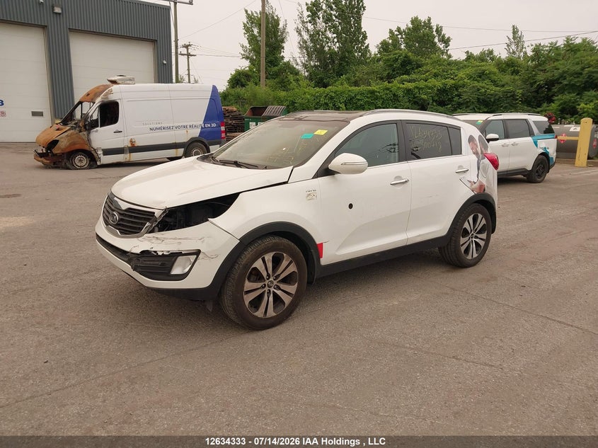 2012 Kia Sportage, Удар спереди, IAAI, VIN KNDPCCA27C7300718 — фото 2