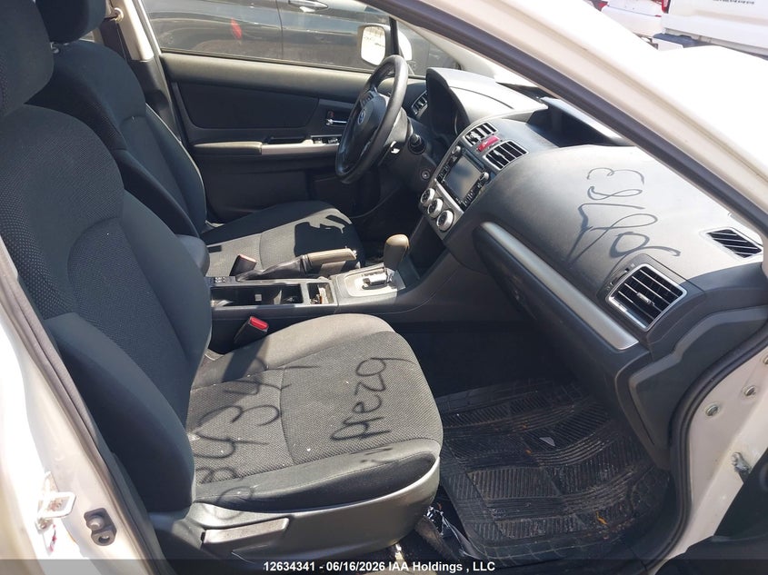 2016 SUBARU IMPREZA SEDAN 2.0L H-4 DOHC, VVT, 148HP