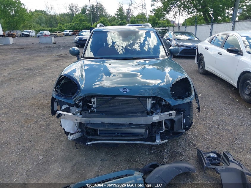 2021 Mini Countryman Cooper S VIN: WMZ83BR09M3M64675 Lot: 12634364