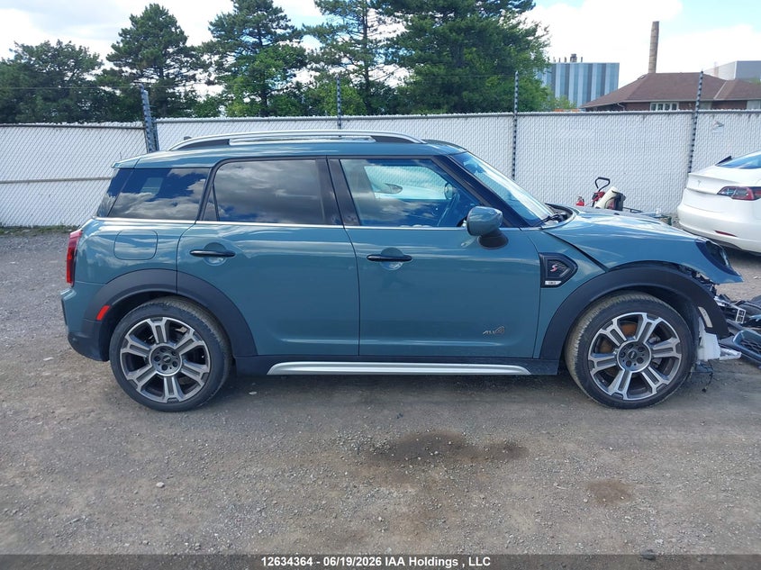 2021 Mini Countryman Cooper S VIN: WMZ83BR09M3M64675 Lot: 12634364