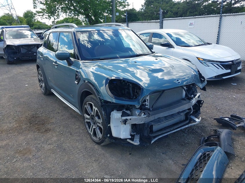 2021 Mini Countryman Cooper S VIN: WMZ83BR09M3M64675 Lot: 12634364